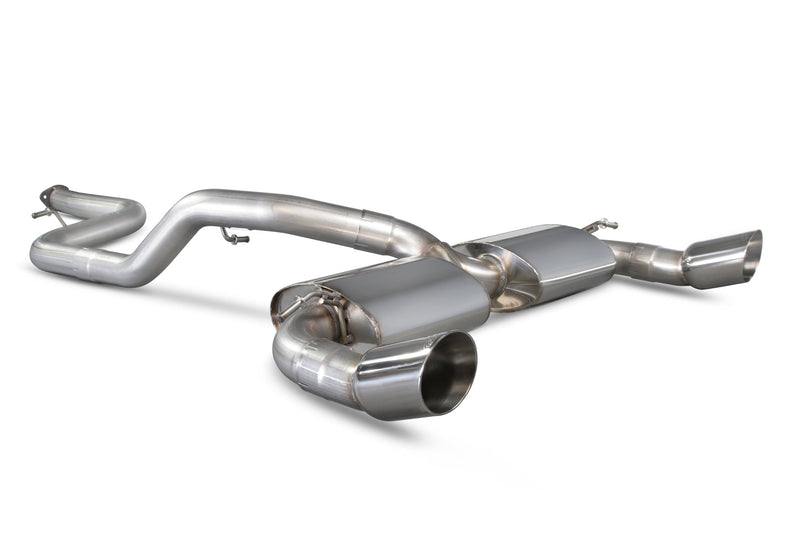 Scorpion Cat-Back Exhaust System - Ford Focus (Mk2) RS - 76mm - Scorpion Exhausts