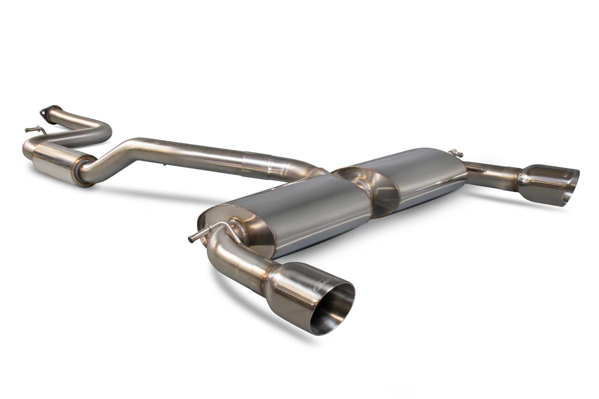Scorpion Cat-Back Exhaust System - Ford Focus (Mk2) ST 225 2.5 Turbo - 63.5mm