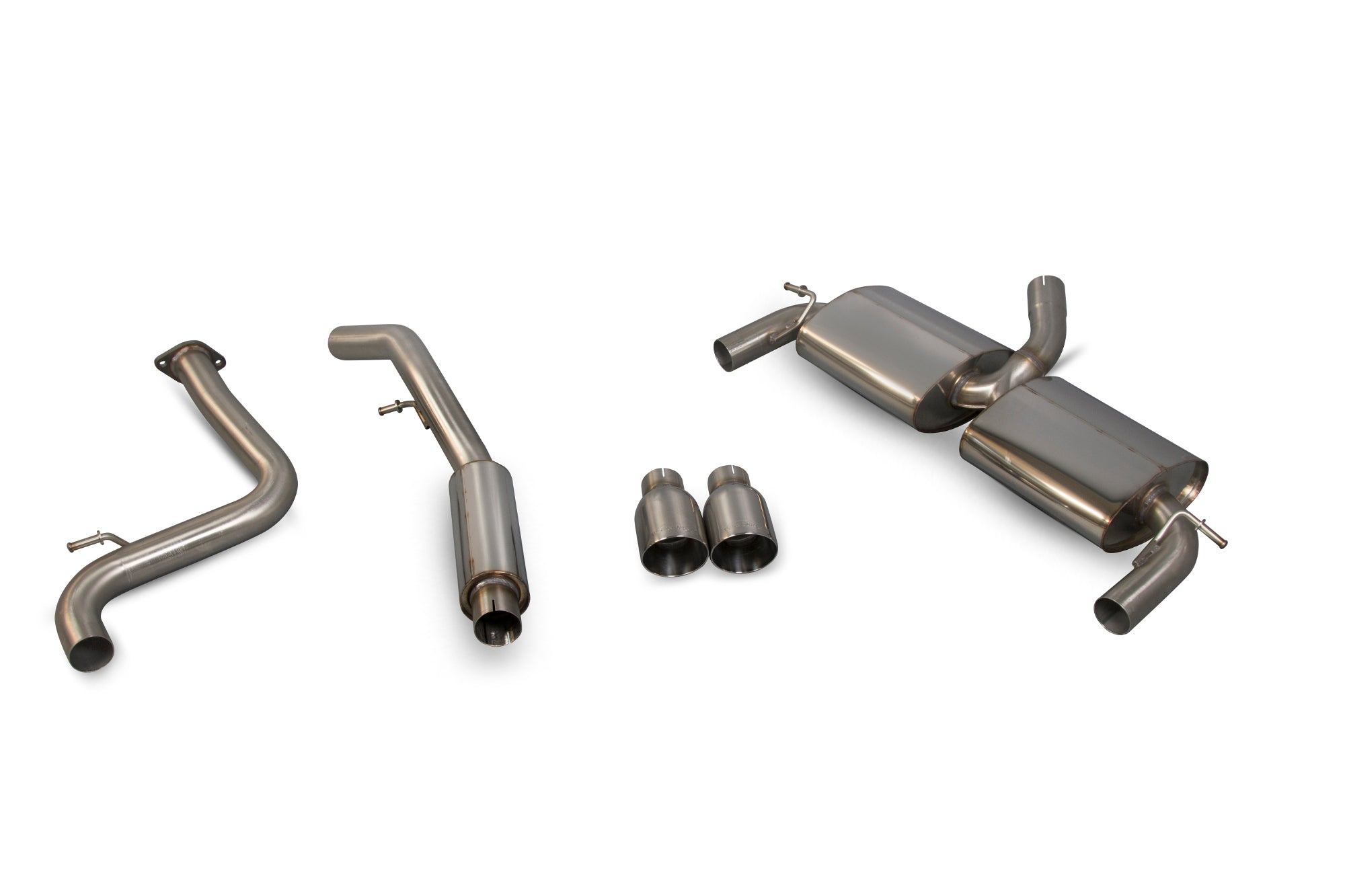 Scorpion Cat-Back Exhaust System - Ford Focus (Mk2) ST 225 2.5 Turbo - 63.5mm