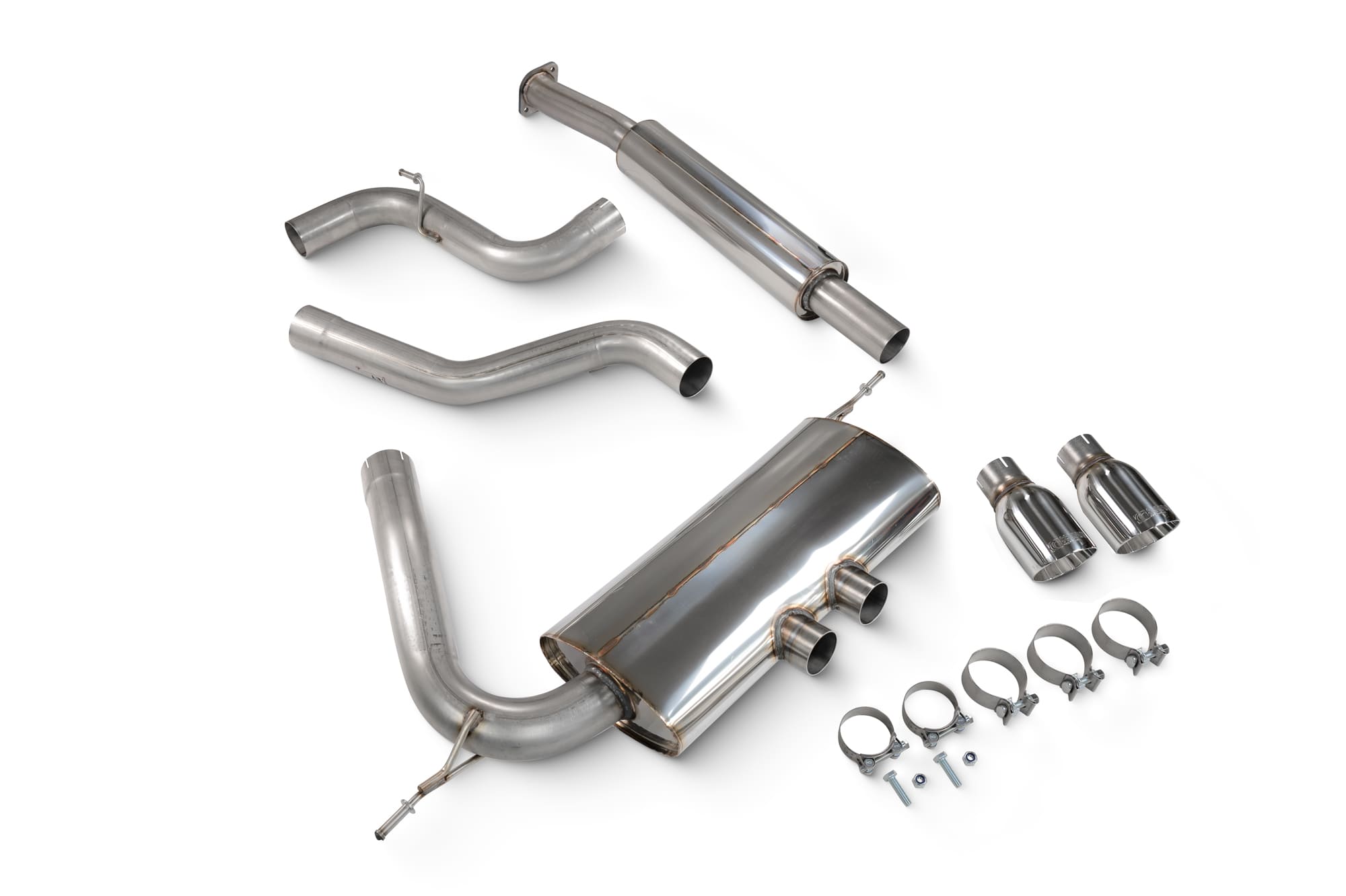 Scorpion Cat-Back Exhaust System - Ford Focus (Mk3) ST 250 Hatch - 76mm