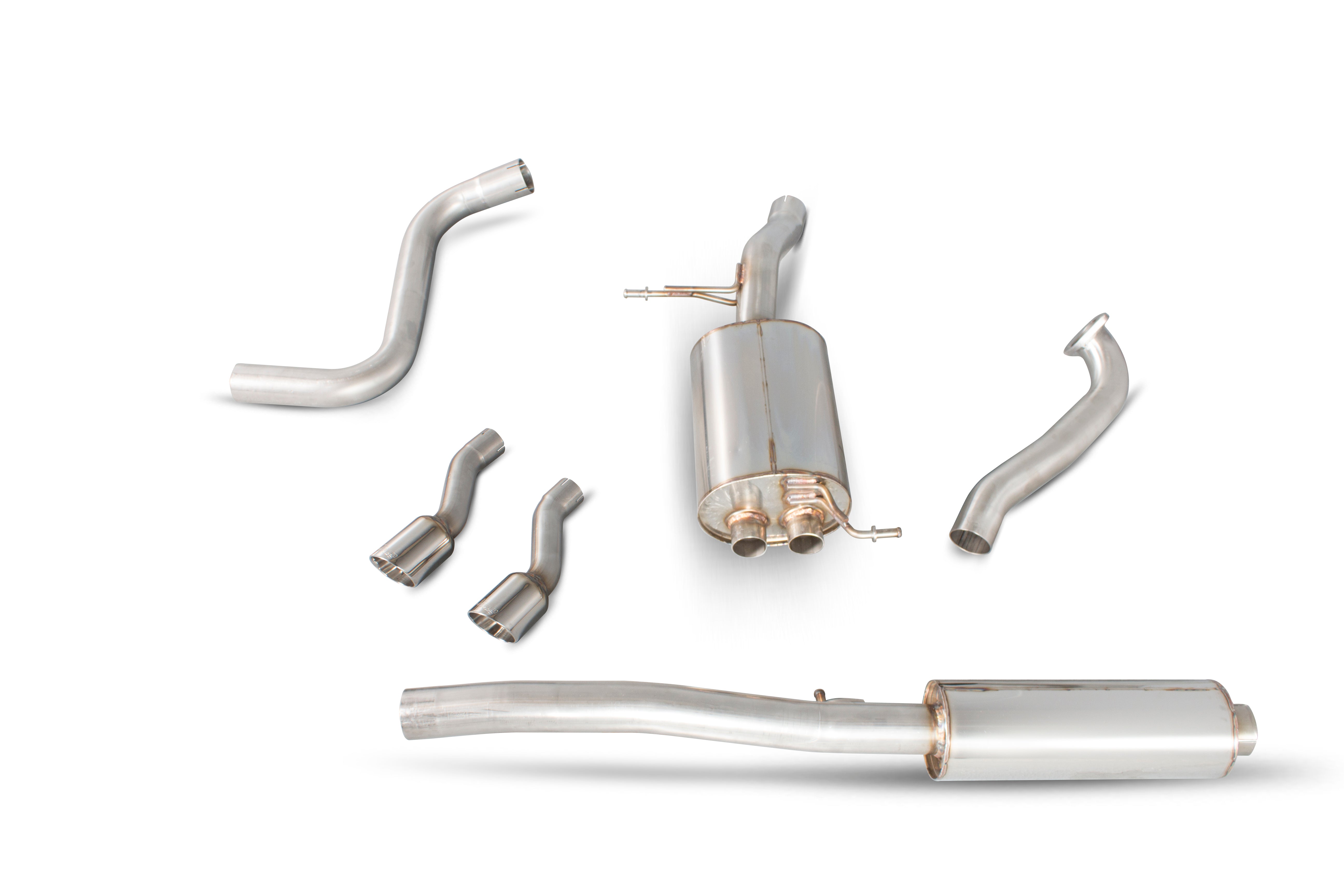 Scorpion Cat-Back Exhaust System - Ford Fiesta Ecoboost 1.0T 100 / 125 - 63.5mm