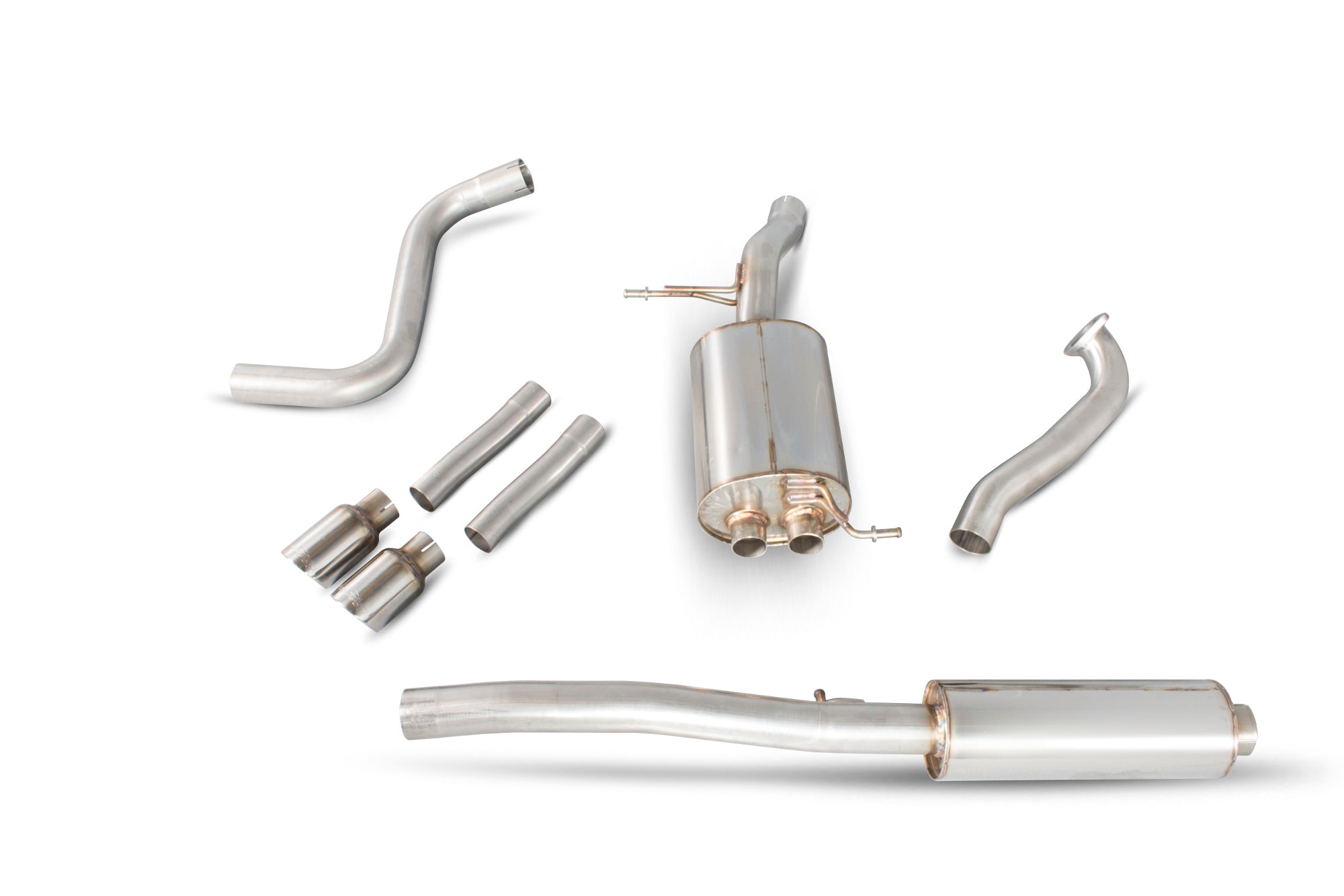 Scorpion Cat-Back Exhaust System - Ford Fiesta Ecoboost 1.0T 100 / 125 / 140 PS - 63.5mm