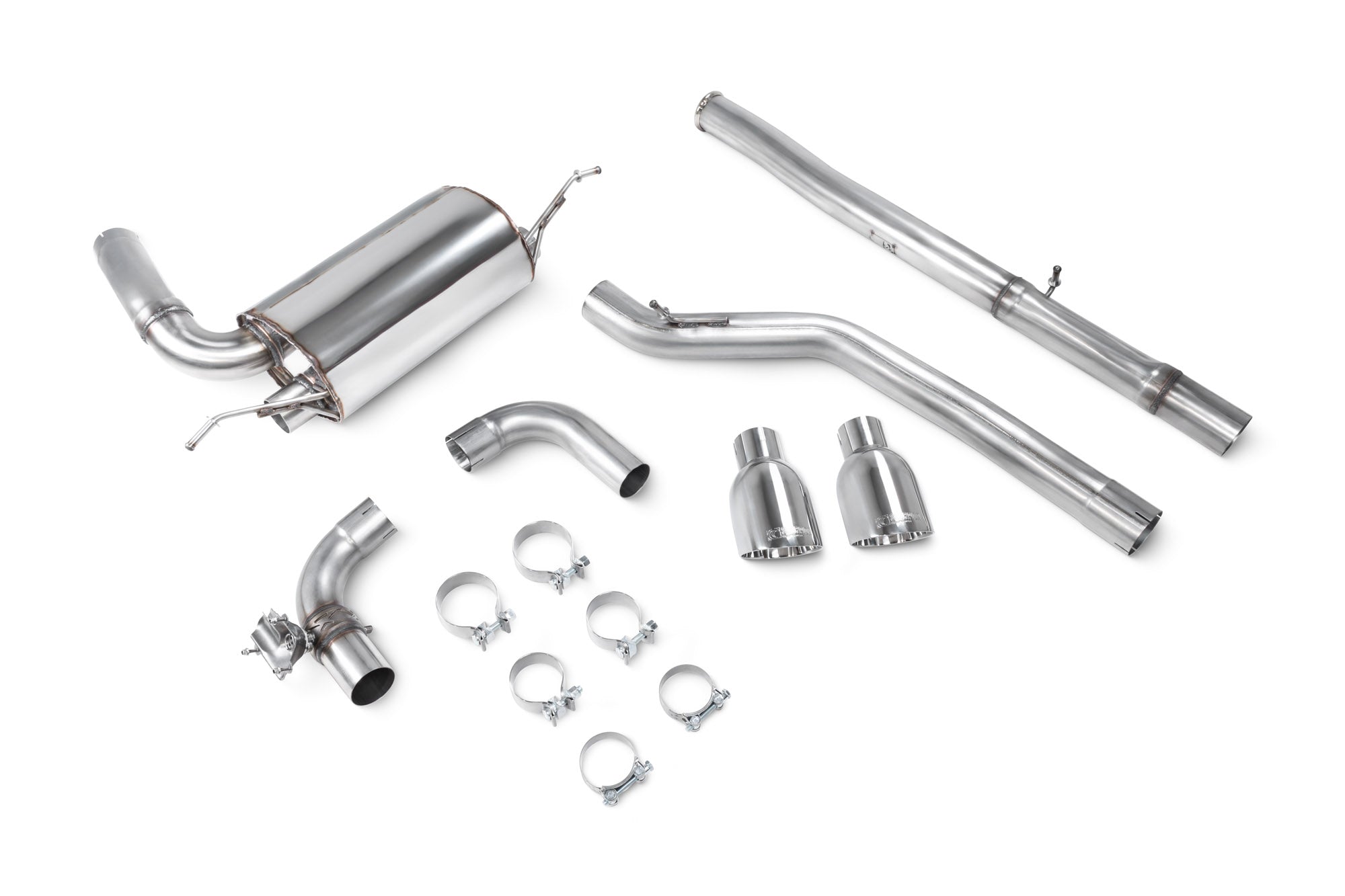 Scorpion Quiet Cat-Back Exhaust System - Ford Focus (Mk3) RS - 76mm