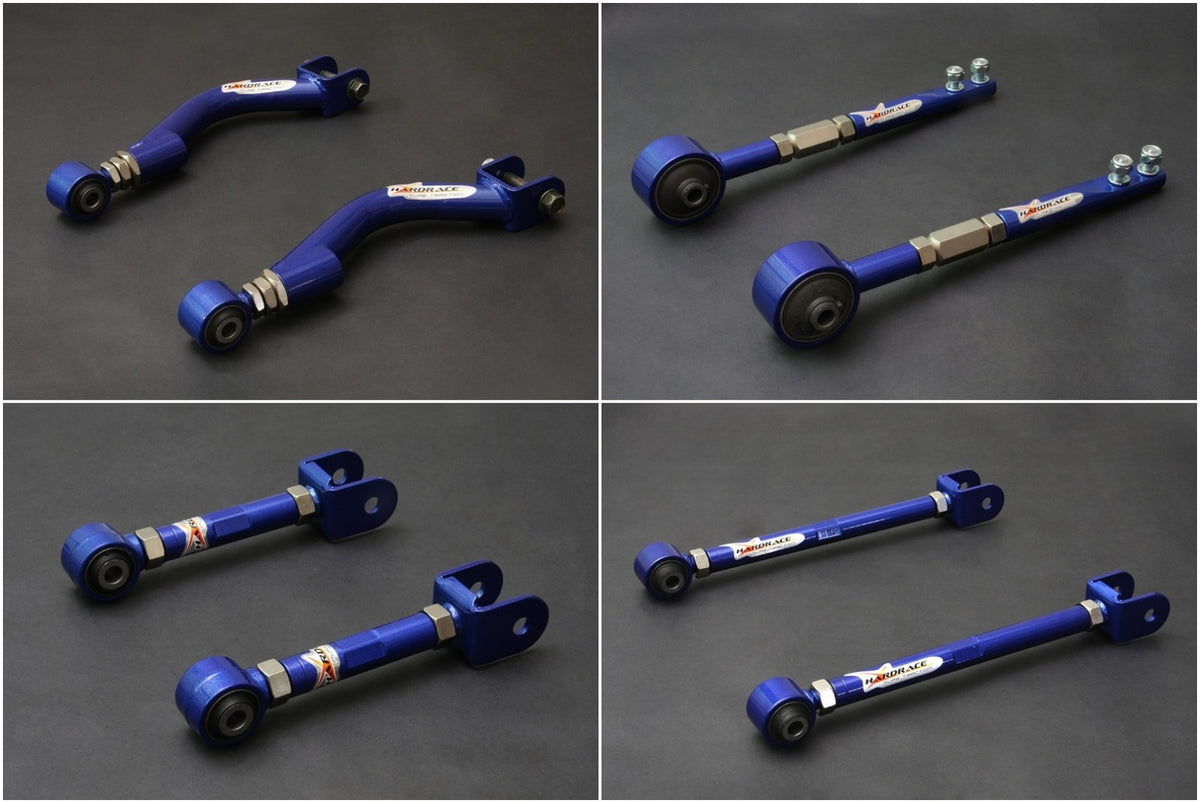 HARDRACE Suspension Package - Nissan Silvia / 180SX / 200SX (S13) - Hardened Rubber