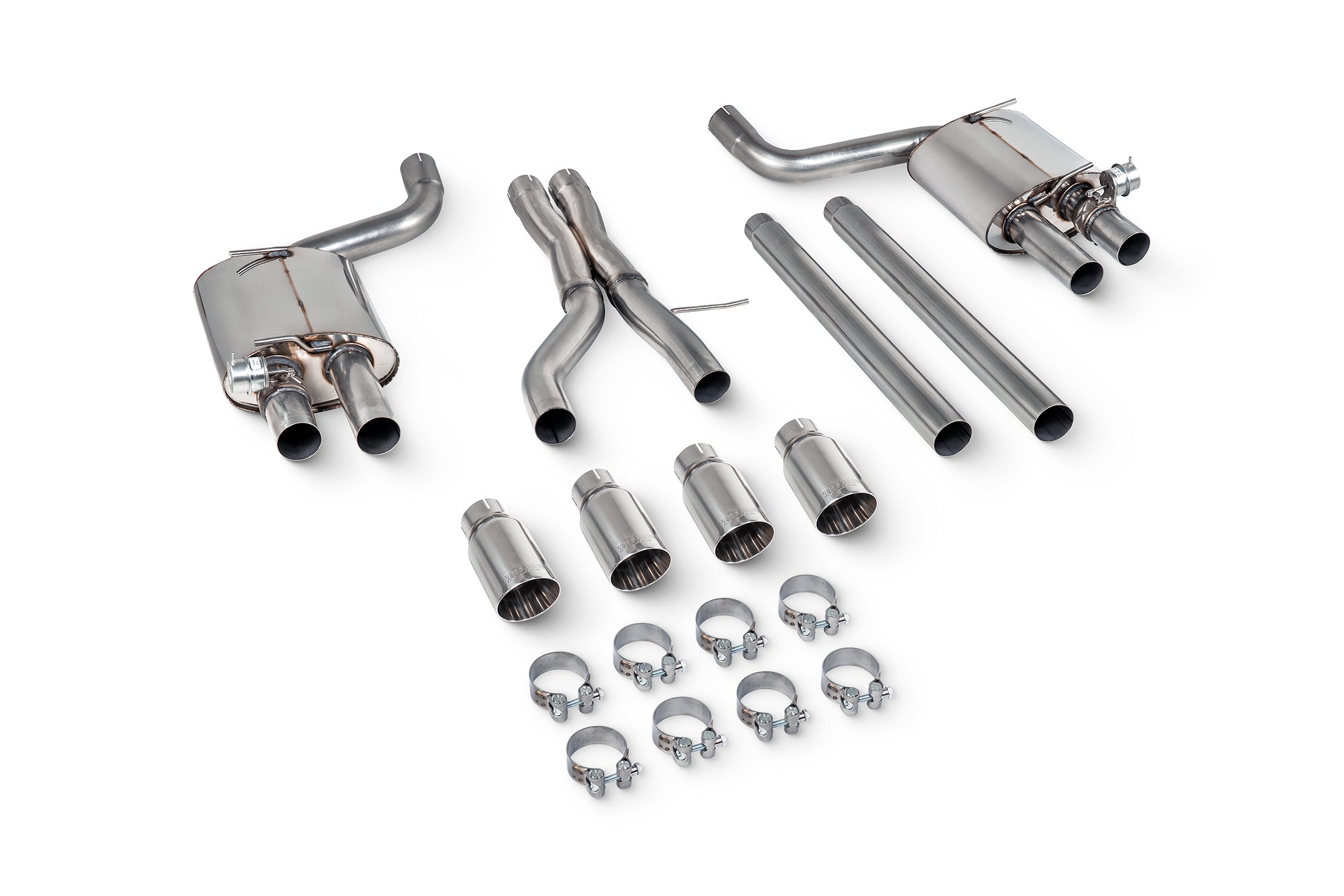 Scorpion Cat-Back Exhaust System - Jaguar F Type R 5.0 Coupe / Convertible / rear wheel drive - 63.5mm