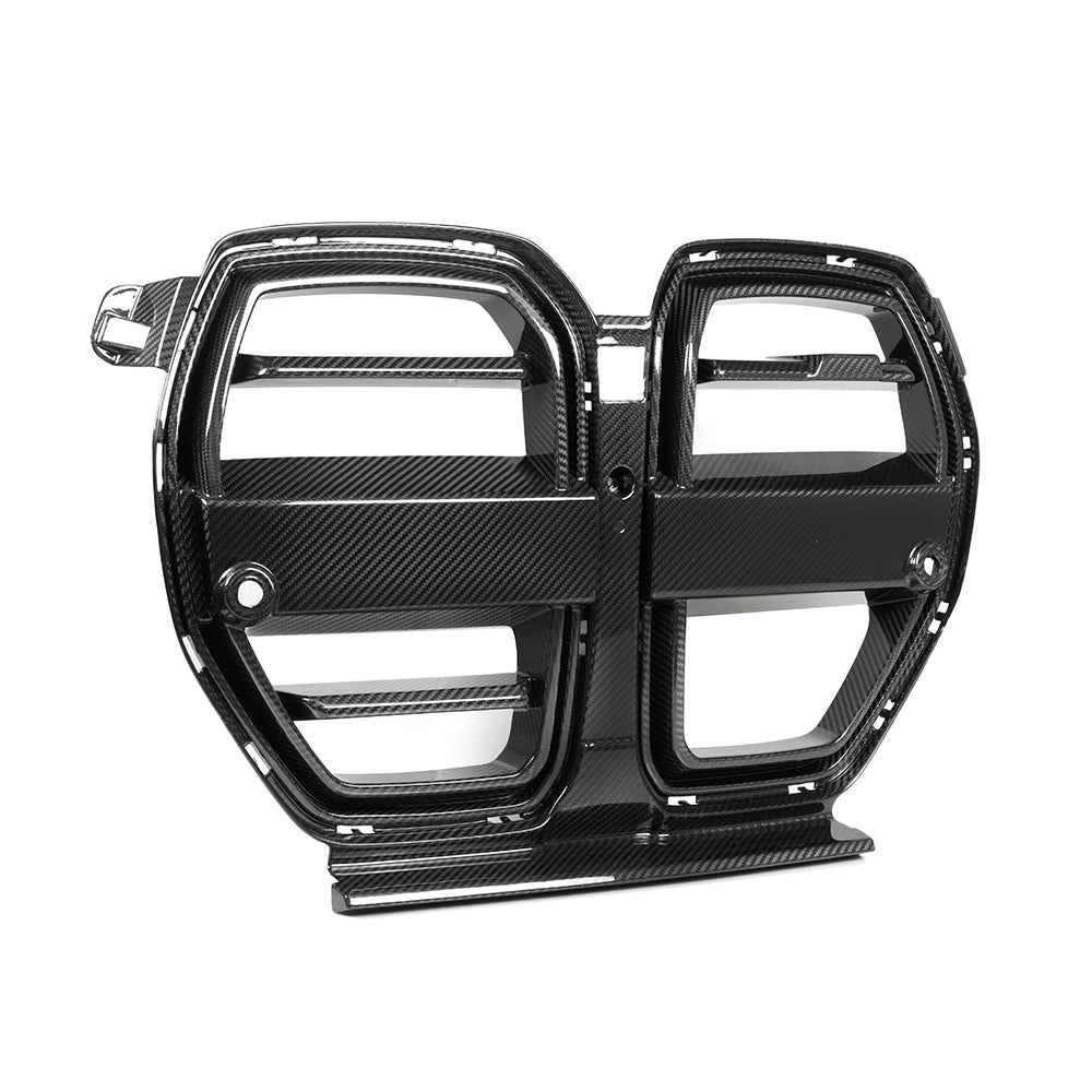 Sooqoo Pre Pregged Dry Carbon Grille - BMW M3 (G80/G81) / M4 (G82/G83) - With ACC