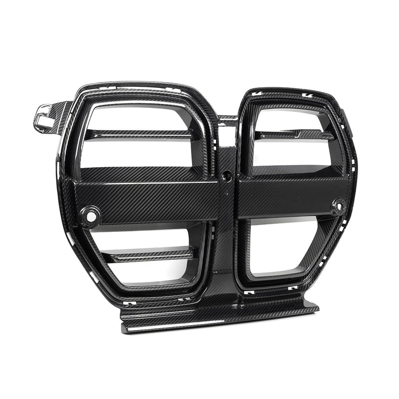 Sooqoo Pre Pregged Dry Carbon Grille - BMW M3 (G80/G81) / M4 (G82/G83) - With ACC - Sooqoo