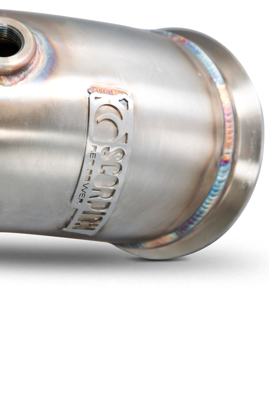 Scorpion De-Cat Downpipe - Mercedes-Benz A-Class (W176) A45 AMG 4MATIC / CLA 45 AMG - 89.9mm