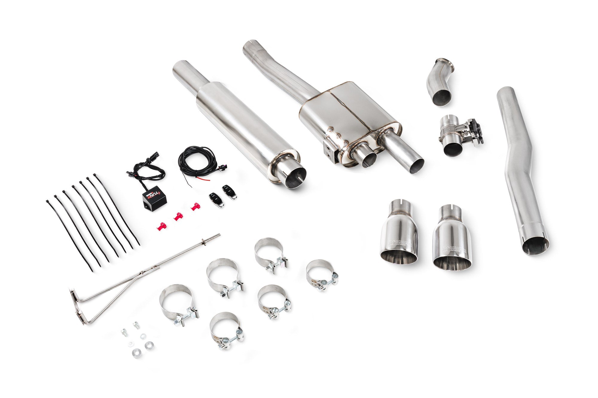 Scorpion TunR Cat-Back Exhaust System - MINI Cooper S (F56/Non UK/Euro) - 76mm
