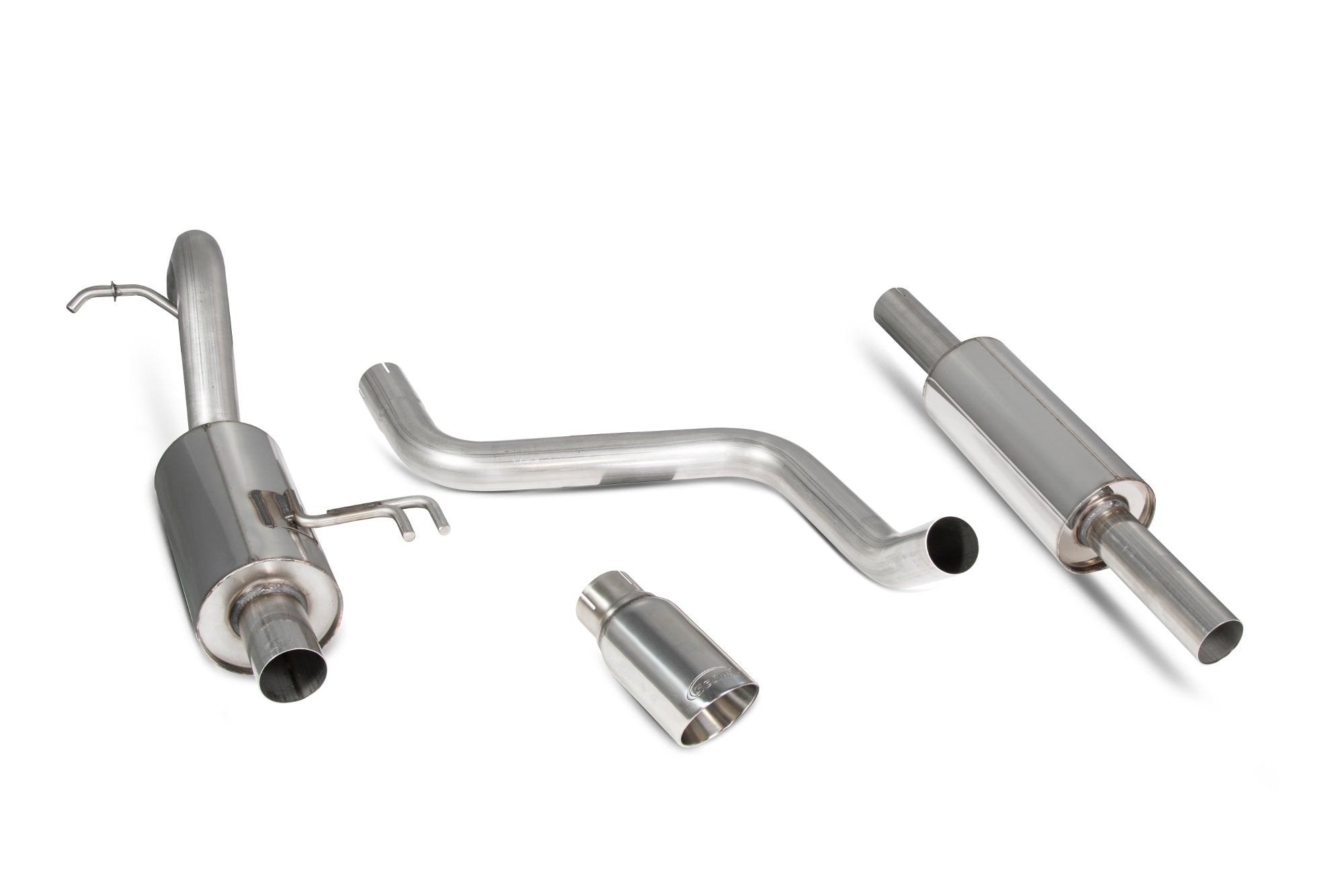 Scorpion Cat-Back Exhaust System - Mitsubishi Colt Ralliart (Z30) CZT/CZC 3 / 5 Door 1.5T - 57.1mm