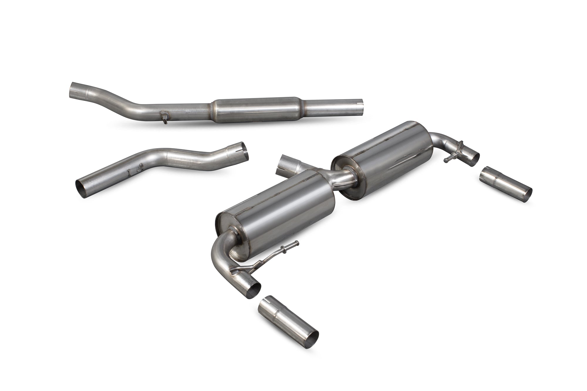 Scorpion Cat-Back Exhaust System - Renault Clio (Mk3) 2.0 RS 200 - 63.5mm