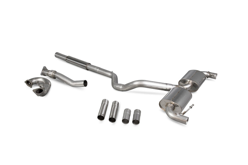 Scorpion turbo-back exhaust – Renault Clio Mk3 engine swap – full system laid out (de-cat, resonated) - Scorpion Exhausts