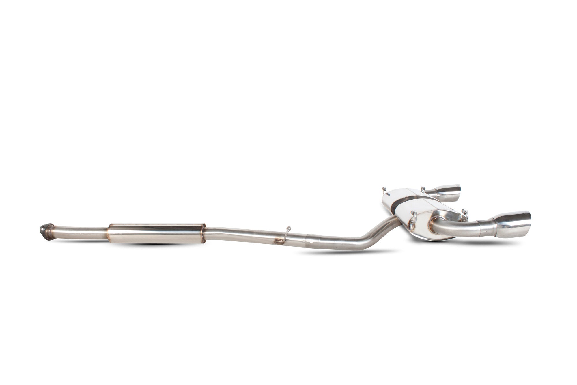 Scorpion Secondary Cat-Back Exhaust System - Subaru GT86/GR86/BRZ - 63.5mm