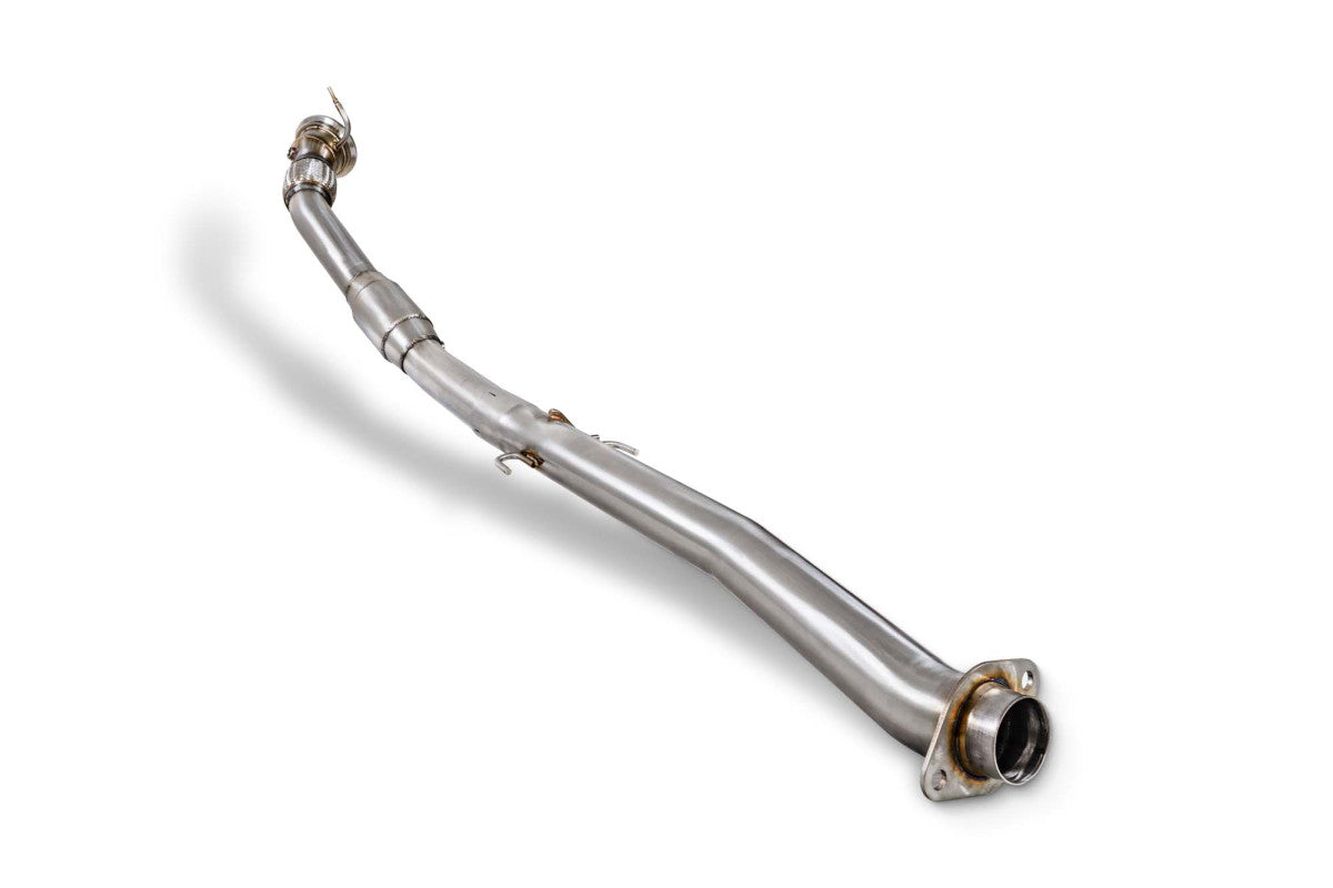 Scorpion downpipe – Toyota GR Yaris Gen 2 – angled view