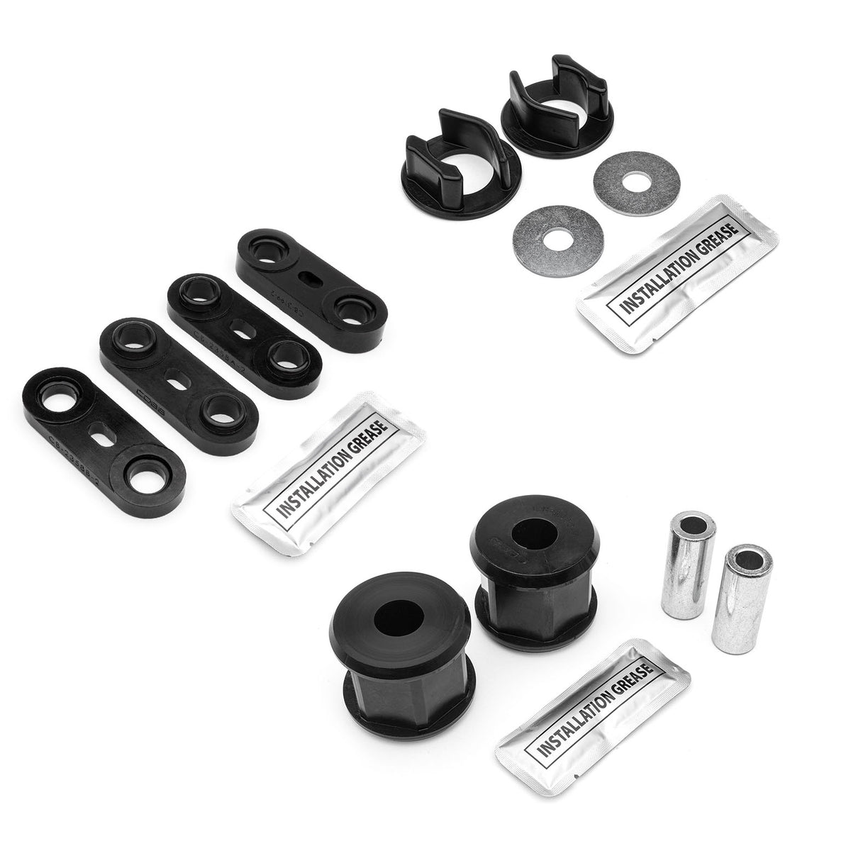 COBB driveline bushing kit – Subaru WRX/STI – diff inserts, pinion bushing, transmission isolators and grease