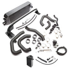 COBB front mount intercooler kit – Subaru WRX VA – black core, piping, BPV and overflow tank laid out - Cobb Tuning Thumbnail