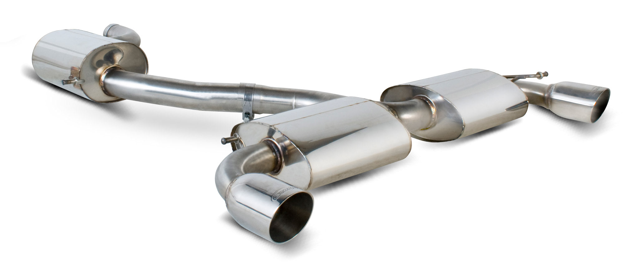 Scorpion Cat-Back Exhaust System - Volkswagen Golf (Mk6) GTI 2.0 TSI / Edition 35 - 76mm