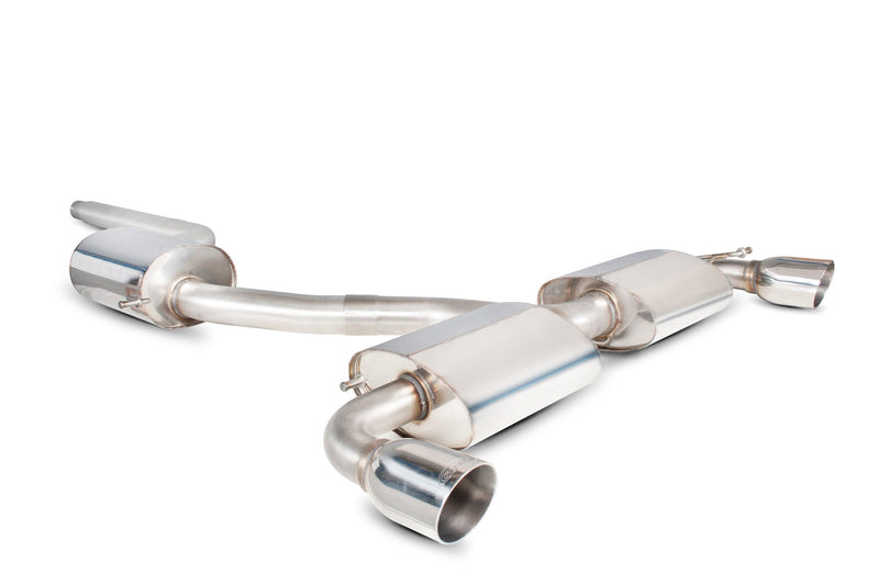 Scorpion Cat-Back Exhaust System - Volkswagen Scirocco R - 76mm - Scorpion Exhausts