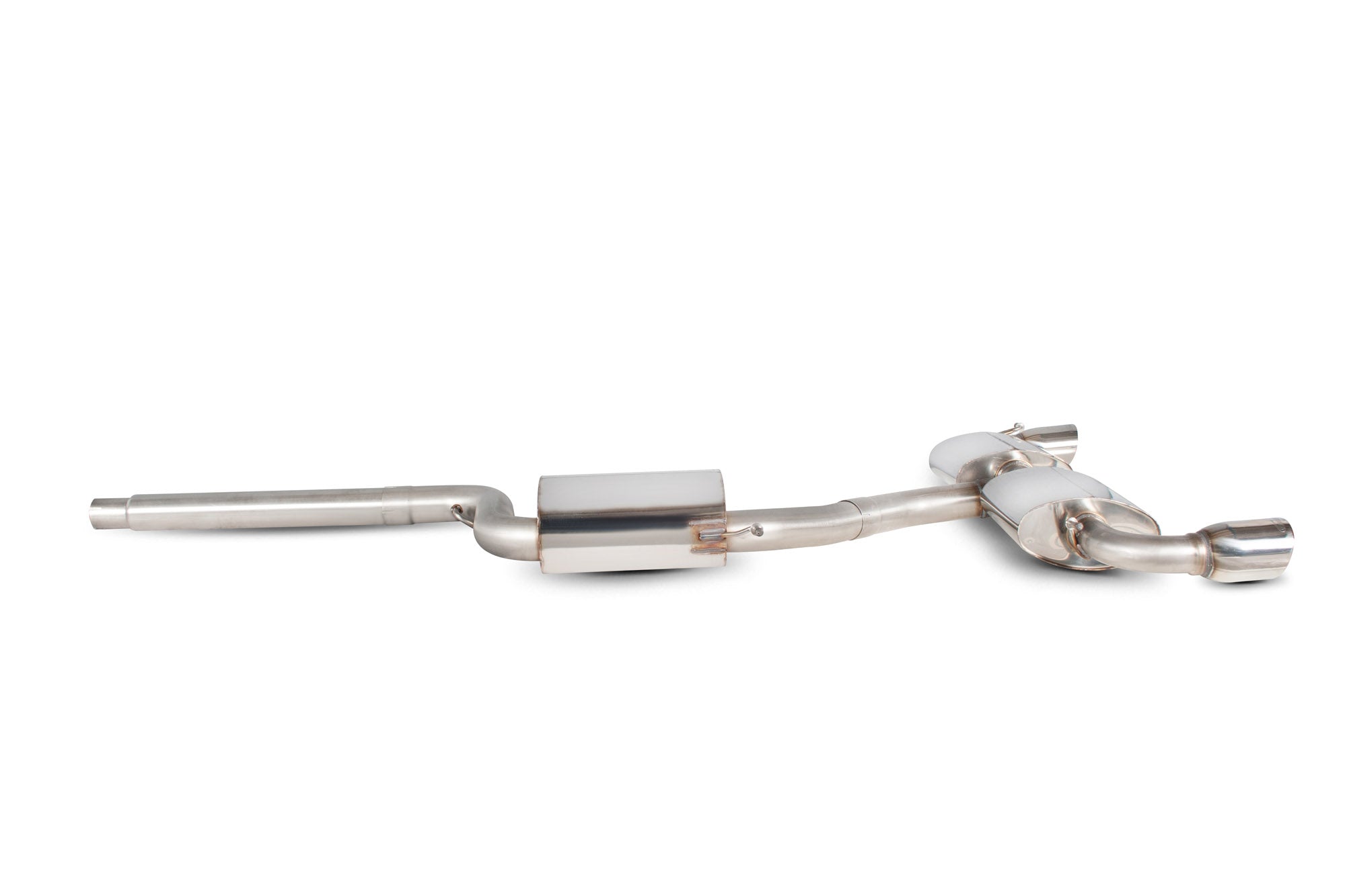 Scorpion Cat-Back Exhaust System - Volkswagen Scirocco R - 76mm