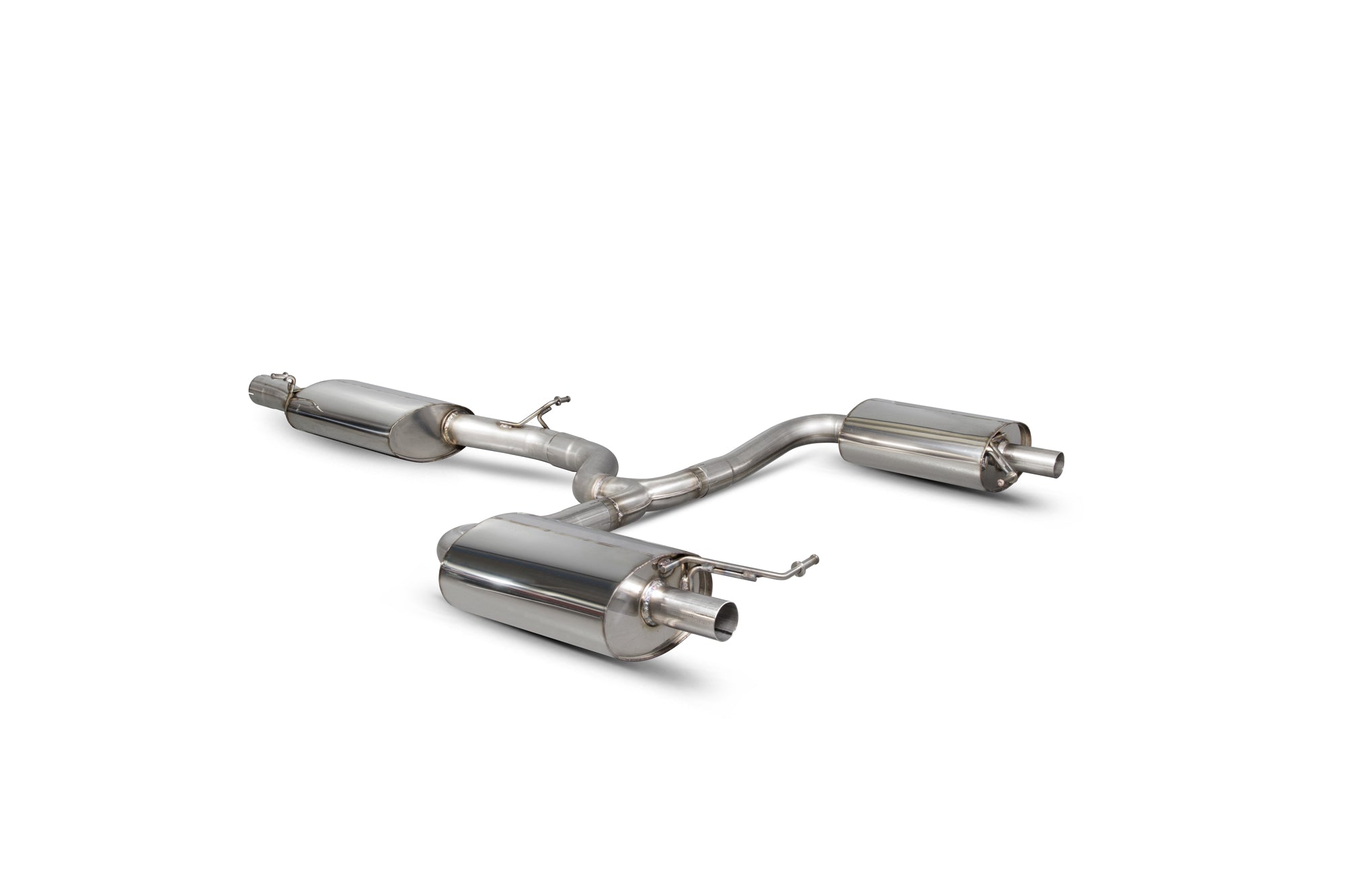 Scorpion Cat-Back Exhaust System - Volkswagen Golf (Mk7) R Estate - 76mm