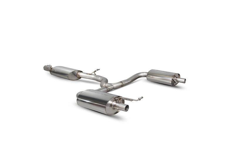 Scorpion Cat-Back Exhaust System - Volkswagen Golf (Mk7) R Estate - 76mm - Scorpion Exhausts