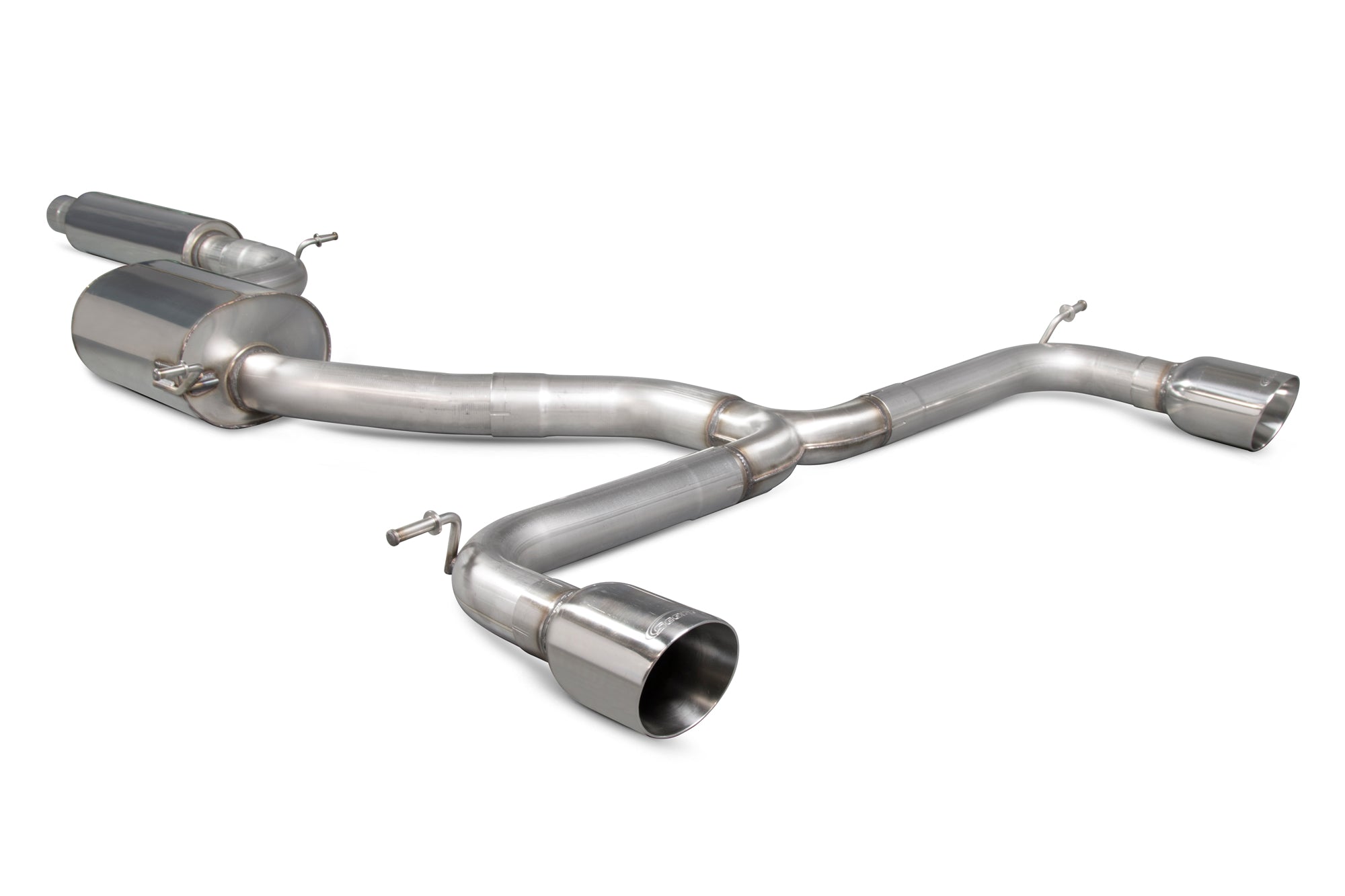Scorpion Cat-Back Exhaust System - Volkswagen Golf (Mk7.5) GTI - 76mm