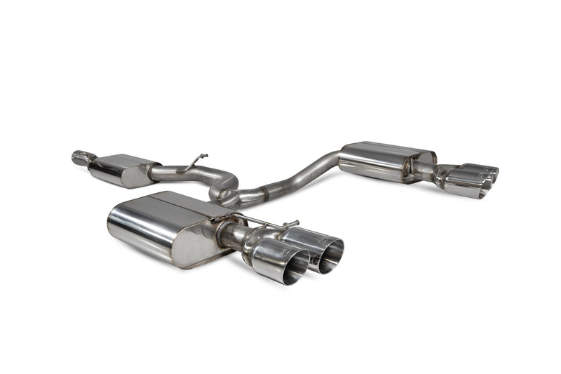 Scorpion Cat-Back Exhaust System - Volkswagen Golf R Estate (Mk7.5) including 18-20 - 80mm - Scorpion Exhausts