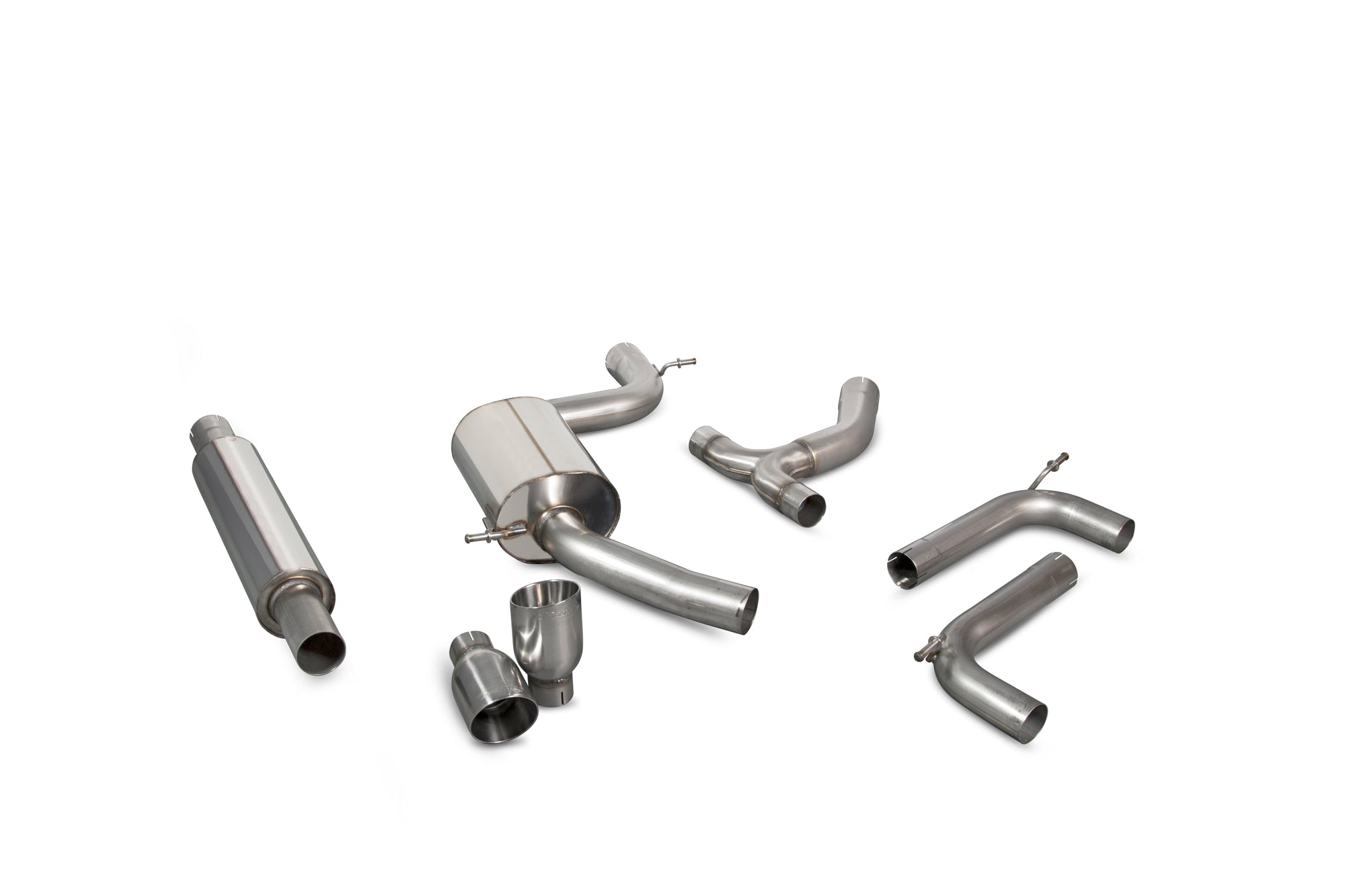 Scorpion GPF-Back Exhaust System - Volkswagen Golf (Mk7.5) GTI Inc TCR / Performance Pack - 76mm
