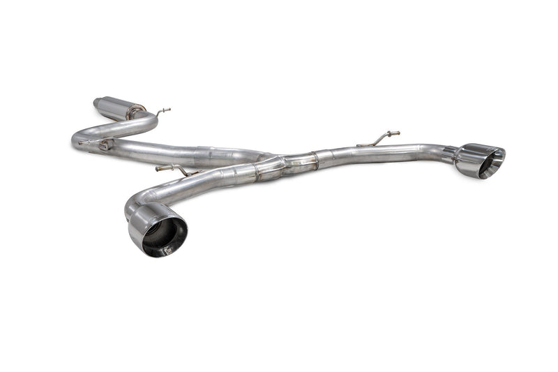 Scorpion Predator GPF-Back Exhaust System - Volkswagen Golf (Mk8) / MK 8.5 GTI Clubsport - 76mm - Scorpion Exhausts