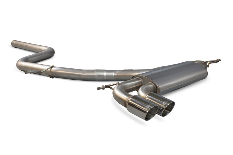Scorpion Cat-Back Exhaust System - Volkswagen Golf (Mk6) GT 2.0 TDI - 76mm - Scorpion Exhausts