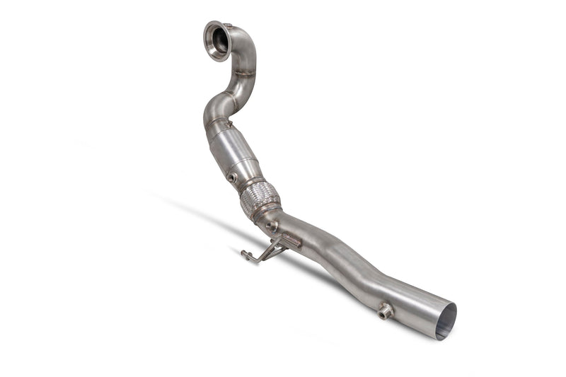Scorpion Sports Cat Downpipe - VW Golf GTI (Mk8/Mk8.5) / Clubsport / CUPRA Leon 245 / Leon 300 VZ3 - 76mm - Scorpion Exhausts