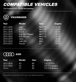LEYO DSG oil filter housing – compatible vehicles chart - LEYO Thumbnail