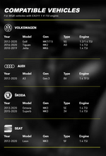 LEYO V2 cold air intake – compatible vehicles chart - LEYO Thumbnail