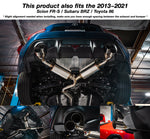 REMARK Sports Touring Exhaust Quad-Exit - Toyota GR86 / Subaru BRZ (ZN8/ZD8) - Stainless Steel - Image 14 - REMARK Thumbnail