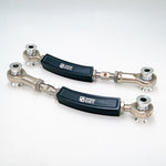 Suspension Secrets adjustable rear camber arms, pair showing the stainless adjusters and rod ends - Suspension Secrets Thumbnail