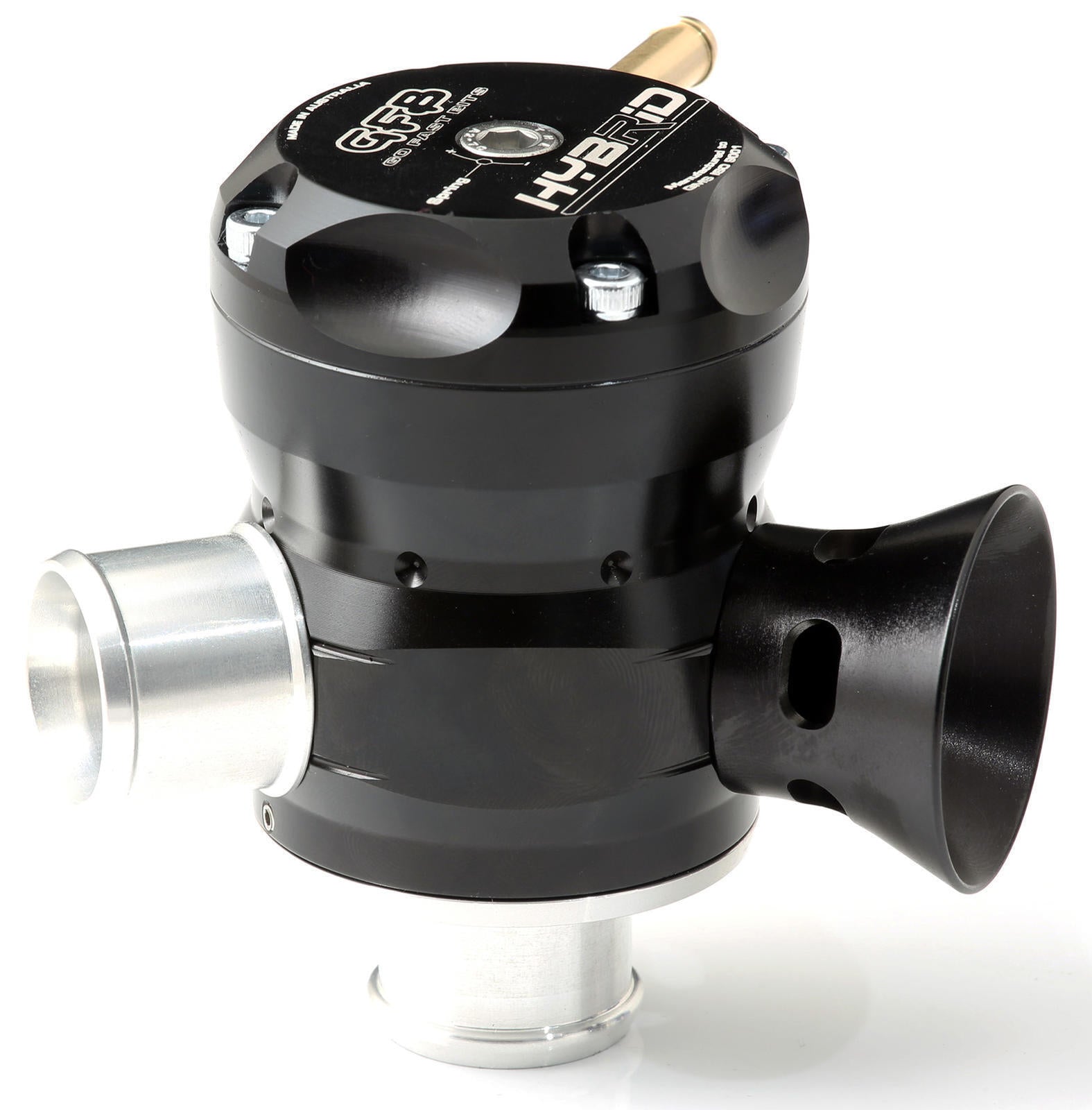 GFB Hybrid Dual Port BOV - Ford Falcon XR6T (BA/BF/FG) / Audi TT (8N) A3 (8L) A4 (B5/B6) / Volkswagen Golf GTI (Mk4) - 25mm