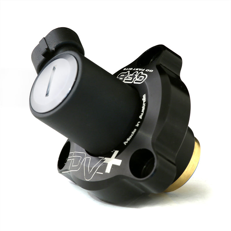 GFB DV+ Diverter Valve w/Integrated Solenoid - Audi A3/S3 (8P/8V)/VW Golf GTI (Mk5/Mk6/Mk7)/Skoda Octavia (Mk2/Mk3) - EA113/EA888