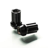 Titan 7 O.W.L Steel Race Nuts M12x1.25 35mm - Universal - Black