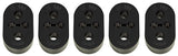 Torque Solution 12mm Exhaust Mount Kit (5 Pack) - Subaru Impreza / WRX (GE / GH) / WRX STI (GR / GV) / Liberty GT (BL / BP) / Forester XT (SH)