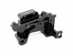 Torque Solution billet timing belt tensioner bracket – black anodised, front view - Torque Solution Thumbnail
