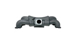Torque Solution high volume intake manifold shown coated dark grey – front view - Torque Solution Thumbnail