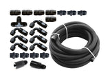 Torque Solution Braided Fuel Line Kit for -6 Aeromotive FPR - Subaru WRX (GD / GG / GE / GH) / WRX STI (GD / GR / GV / VA) / Liberty GT (BL / BP / BM) / Forester XT (SG / SH / SJ)
