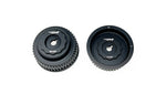 Torque Solution HD exhaust cam gear set – RH-EX and LH-EX gears side by side, face view - Torque Solution Thumbnail