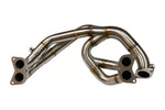 Torque Solution EJ equal length header showing the 2-bolt head flanges and up-pipe outlet - Torque Solution Thumbnail