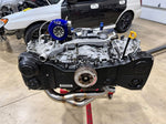 Torque Solution EJ equal length header fitted to an EJ engine on a stand - Torque Solution Thumbnail