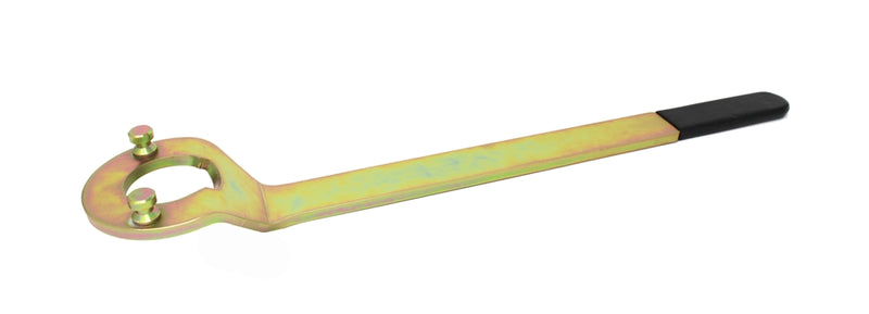 Torque Solution SOHC cam sprocket tool – zinc coated steel with two pins and rubber-grip handle - Torque Solution