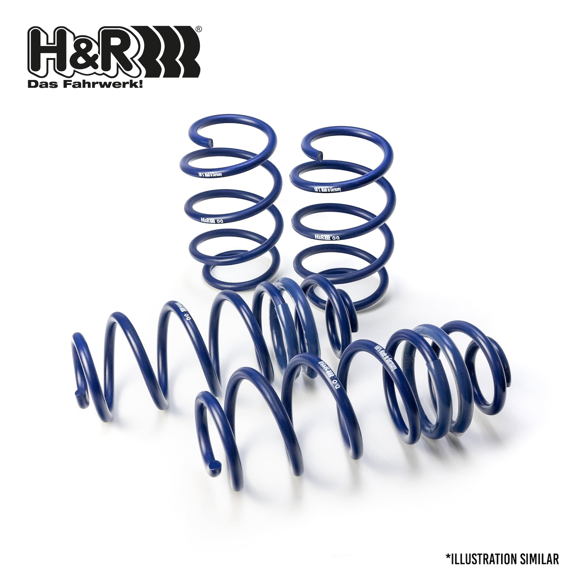 H&R Sport Springs - Mercedes-Benz C-Class (W205) - 30mm Drop