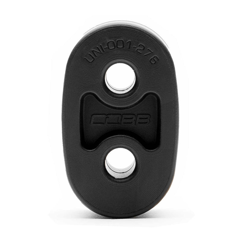 COBB silicone exhaust hanger 15mm x 35mm – black hanger with COBB logo - Cobb Tuning