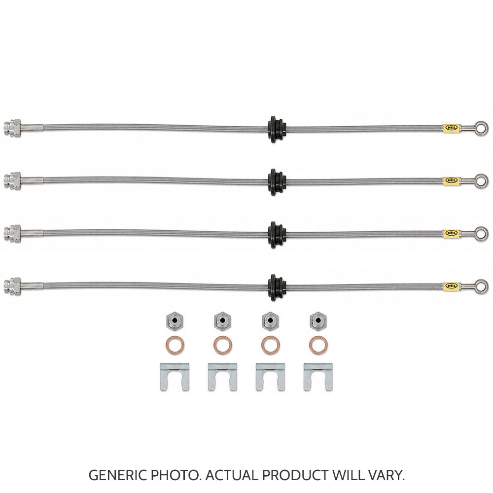 HEL Performance Braided Brake Lines - Audi TTS (8S) - 4 Line Kit