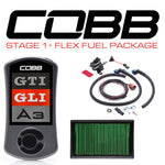COBB Stage 1+ flex fuel package – Accessport V3, flex fuel kit and high flow filter - Cobb Tuning Thumbnail